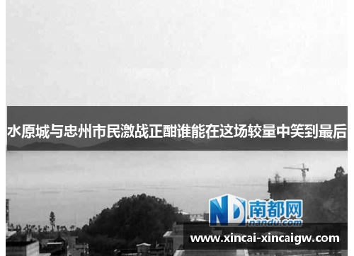 水原城与忠州市民激战正酣谁能在这场较量中笑到最后